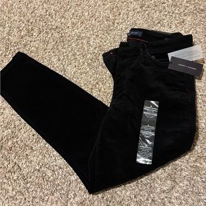 Tommy Hilfiger Tribecca black corduroy pants